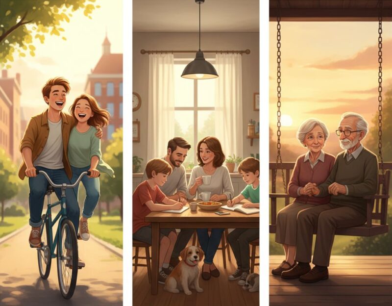 Beziehung in verschiedenen Lebensphasen